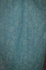 Urviya Chikankari Kota Doria Saree - Tepchi Work Blue