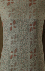 Urviya Unstiched Chikankari Georgette Suit Piece With Colourful Cutdana and Pearl Work