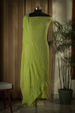 Urviya Unstiched Chikankari Georgette Suit Piece with Mukaish