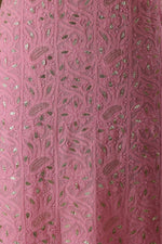 Urviya Unstiched Chikankari Georgette Suit With Gotta Patti Work
