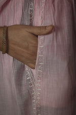 Urviya Semi Stiched Chikankari Cotton Co-ord Set