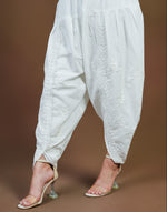 Urviya Chikankari Rayon Bottom - Dhoti Pants