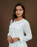 Urviya Chikankari Muslin 2 piece Bakhiya Ghaaspatti Work and Gala Boota