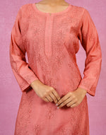 Urviya Chikankari Chanderi 2 piece Set