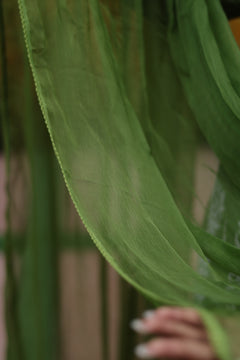 Green Chiffon Dupatta 221