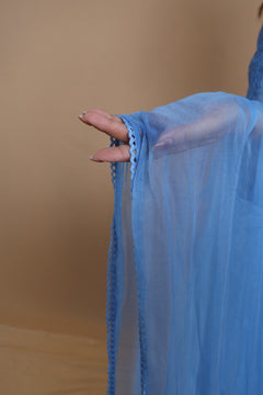 Onion Chiffon Dupatta - 147