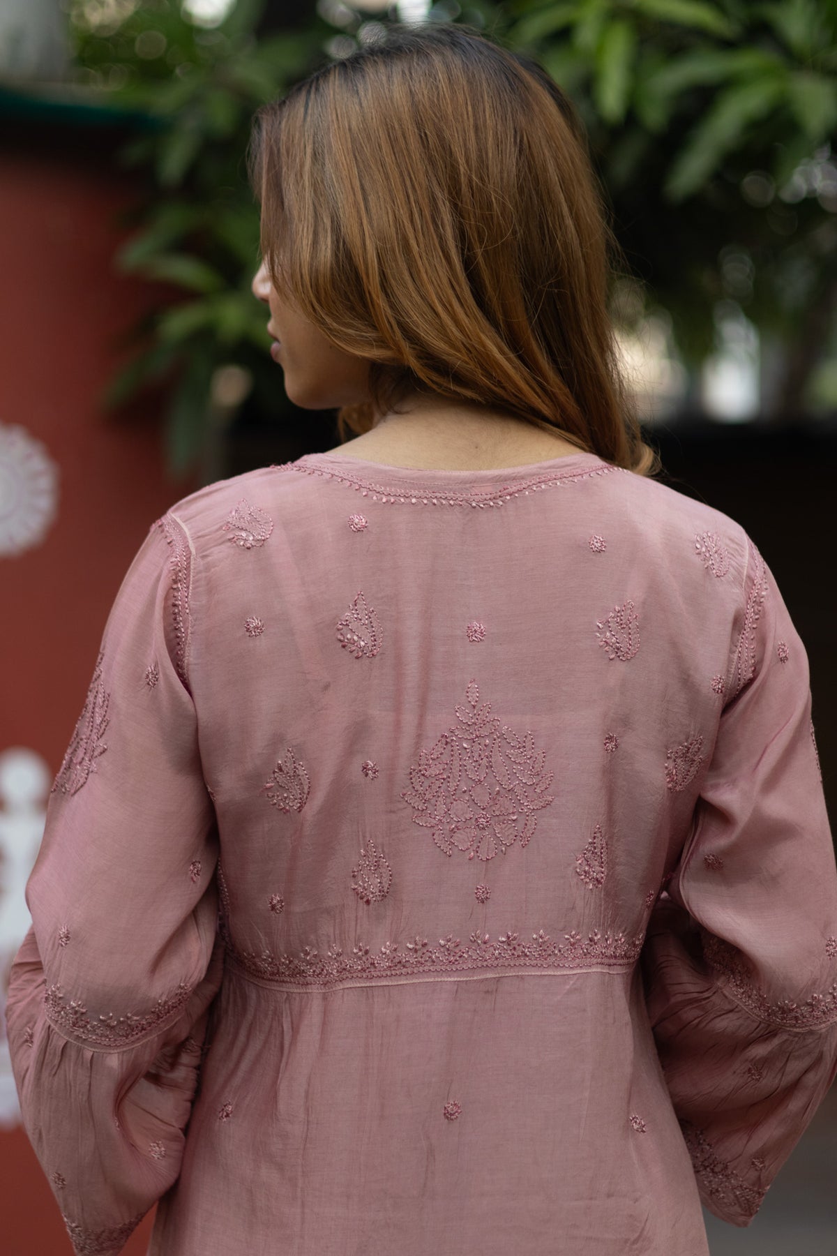 Onion Muslin Nyra Kurti Afghani 2 Piece Set