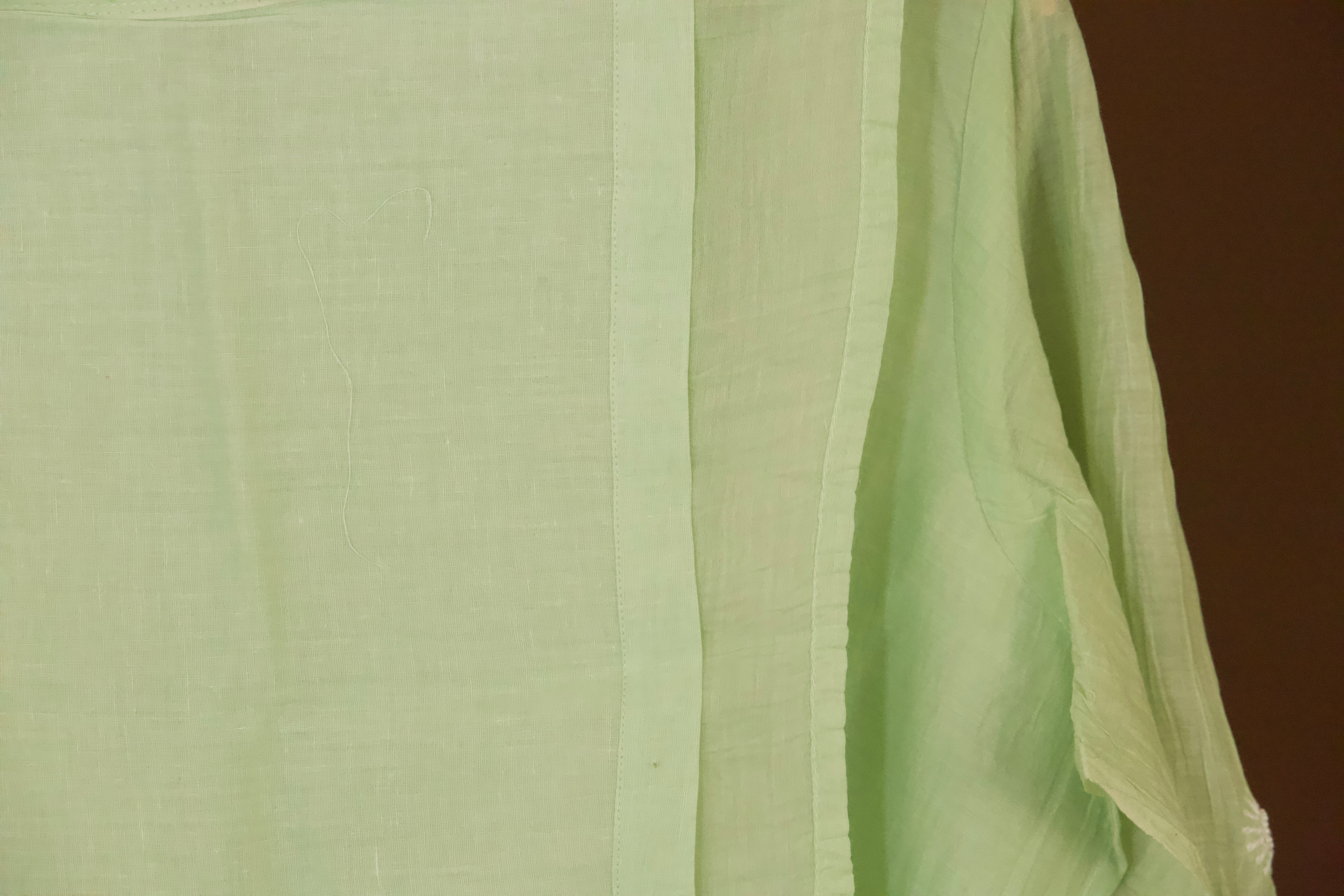 Premium Chikankari Mul Chanderi Co-ord Set with Pearl & Cutdana work