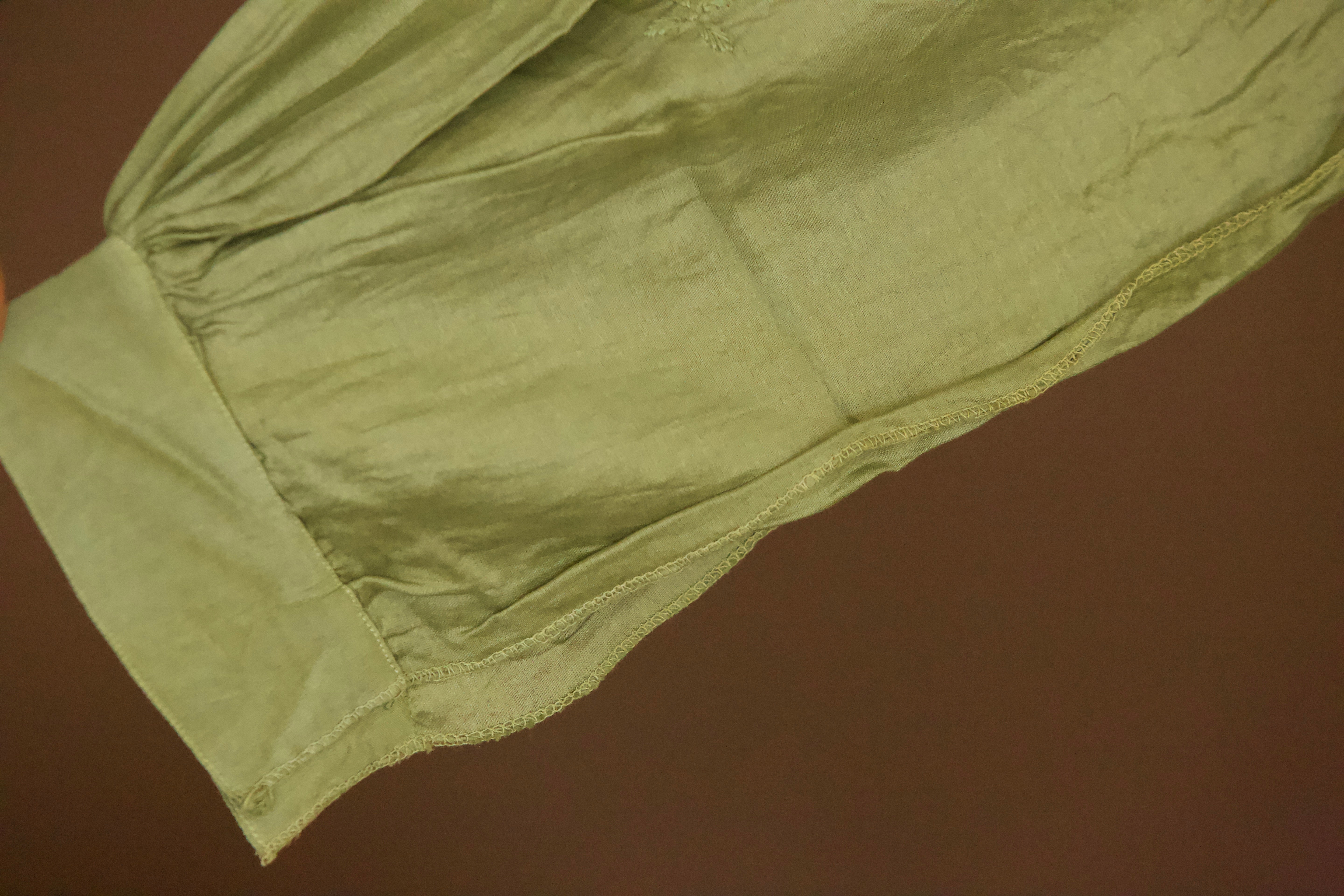 Premium Chikankari Chanderi Silk Co-ord Set with Pearl & Cutdana Work