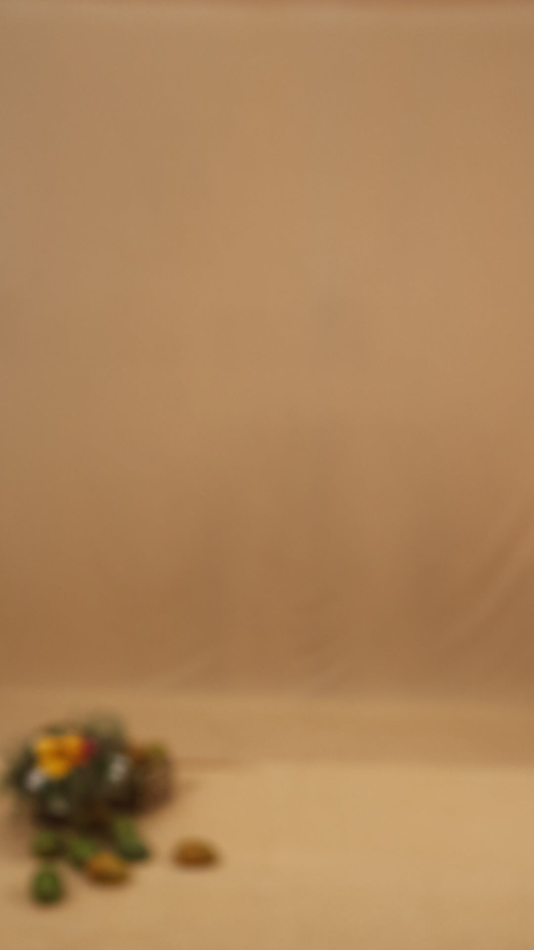 Peach Rayon Short Kurta Panel